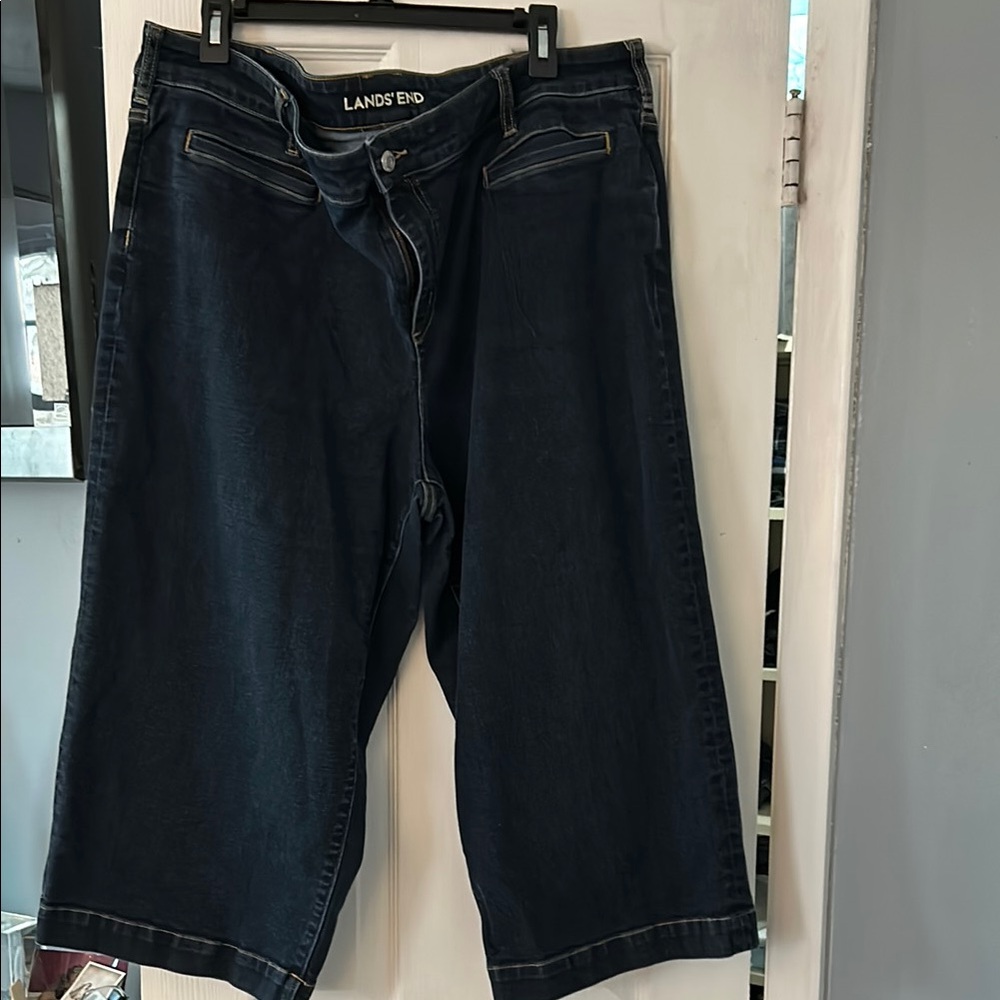 Lands' End Classic Blue Jeans